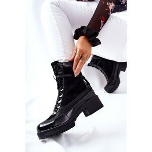 Leather boots Black Meridiah