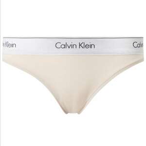 Beige Women's Thongs Calvin Klein - Women