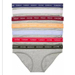 7PACK women's panties CK ONE gray (QF5938E-W56)