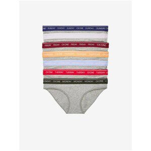 7PACK women's panties CK ONE gray (QF5938E-W56)