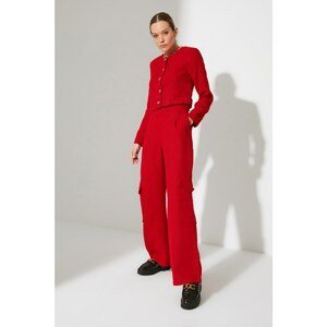 Trendyol Red Pocket Detailed Trousers