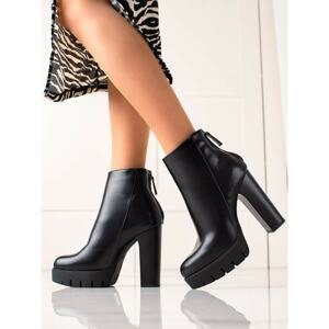 CAMO HIGH HEELED AND PALTFORM ANKLE BOOTS