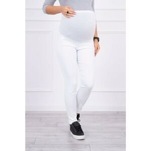 Těhotenské kalhoty, barevné džíny bílé