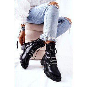 Leather Boots Lilinth Black