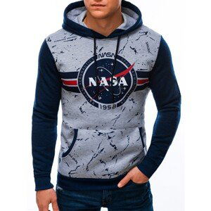 Edoti Men's hoodie B1386