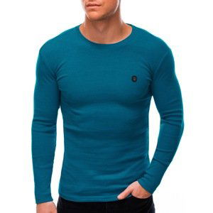 Edoti Men's plain longsleeve L141