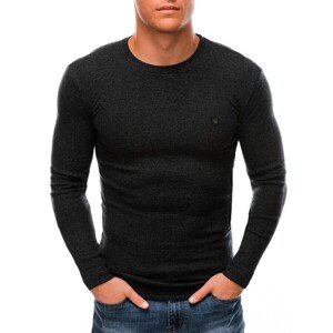 Edoti Men's plain longsleeve L141