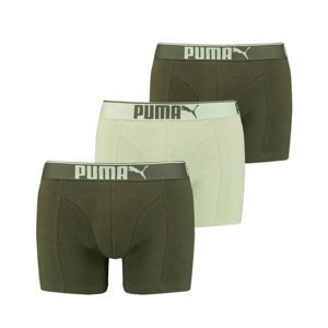 3PACK men's boxers Puma green (100000896 009)