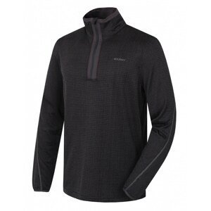 Men's sweatshirt with turtleneck Artic M black / dark. grey