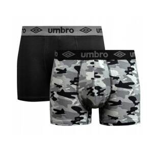 2PACK men's boxers Umbro black (UMUM0345 C)