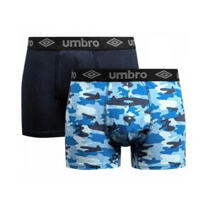 2PACK men's boxers Umbro blue (UMUM0345 A)