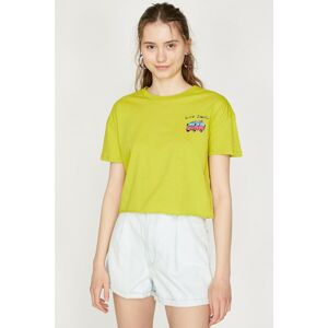 Koton Women's Green T-Shirt