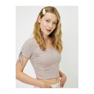 Koton Women's Striped T-shirt