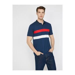 Koton Men's Stripe Detailed T-shirt