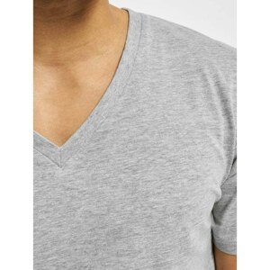 T-Shirt V-Neck in grey