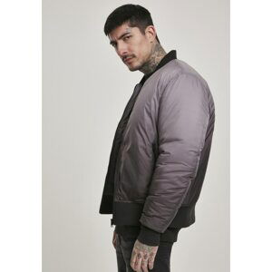 Gradient Bomber Jacket Blk/gry