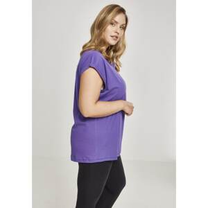 Women's ultraviolet T-shirt with extended shoulder