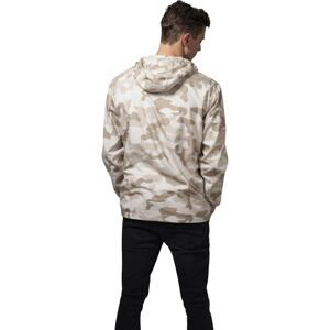 Camo Pull Over Windbreaker sandcamo