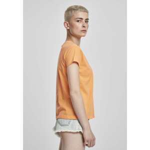 Ladies Basic Box Tee Papaya