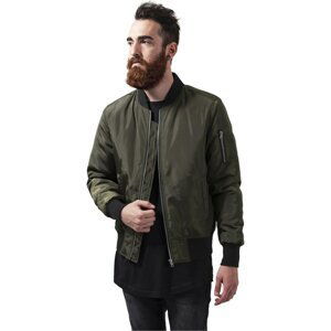 2-Tone Bomber Jacket darkolive/black