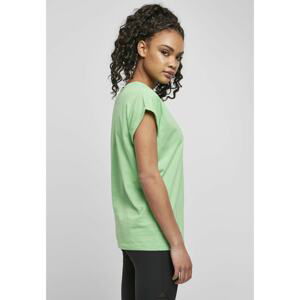 Women's Ghostgreen T-shirt with extended shoulder