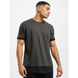 Tulle T-shirt in anthracite