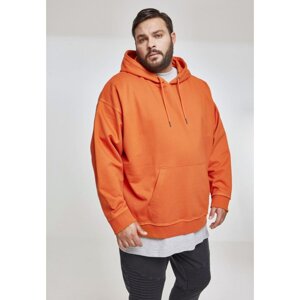 Oversized Sweat Hoody rust orange