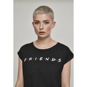 Ladies Friends Logo Tee black