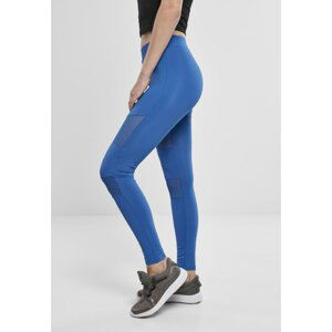 Ladies Tech Mesh Leggings Sporty Blue