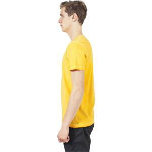 Spray Dye V-Neck Tee yellow