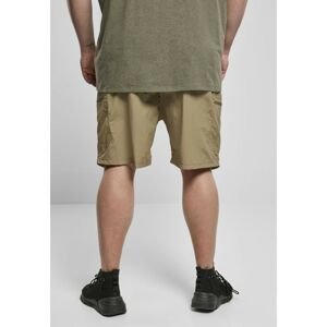 Adjustable Nylon Shorts Khaki
