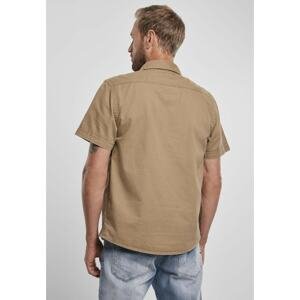 Vintage Short Sleeve Camel Shirt