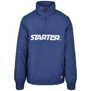 Starter Logo Half Zip Jacket Blue Night