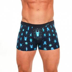 Men's Cornette Tattoo Boxer Shorts Multicolored