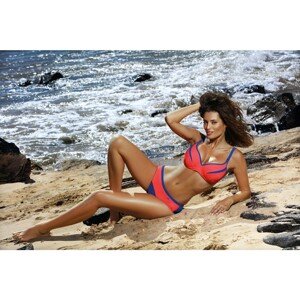 Swimwear Barbara Oltremare-Coralmania M-473 (8) Orange-Navy