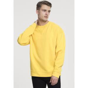 Oversized Open Edge Crew Chrome Yellow