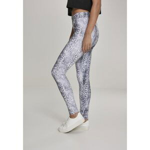 Women's leggings with snake pattern