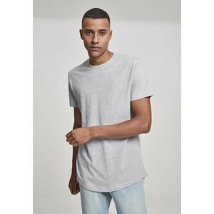 Long T-shirt in the shape of gray