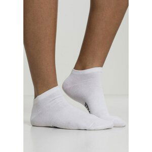 Logo No Show Socks 5-Pack White