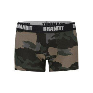 Boxer Shorts Logo 2er Pack darkcamo/blk