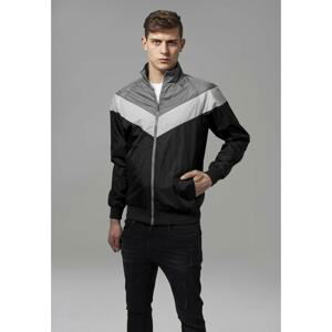 Arrow Zip Jacket blk/darkgrey/lightgrey