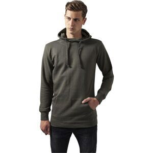 Loose Terry Long Hoody olive