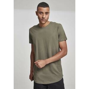 Long T-shirt in the shape of an olive