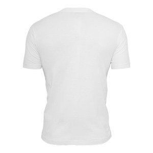 White T-shirt with V-neck
