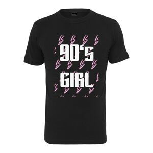 Ladies 90ies Girl Tee Black