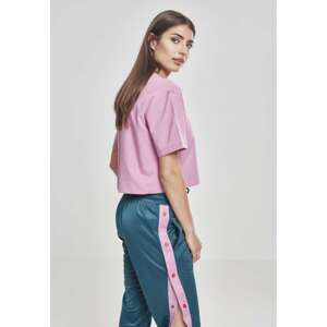 Women's short oversized t-shirt coolpink