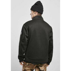 Teddy Bonded Zip Jacket Charcoal