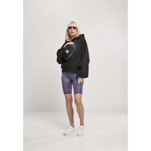 Women's Organic Oversized Terry Hoody Black