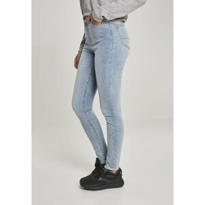 Ladies High Waist Skinny Jeans Authentic Wash