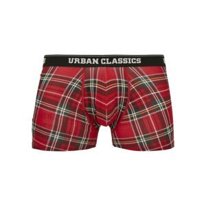 Boxer Shorts 3-Pack Red Plaid Aop+moose Aop+blk